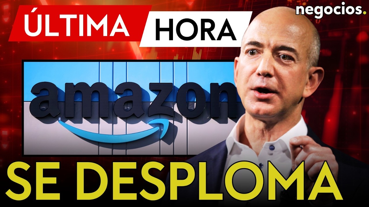 ÚLTIMA HORA | Desplome de Amazon: cae un 10% tras anunciar un gasto récord de 200.000 millones