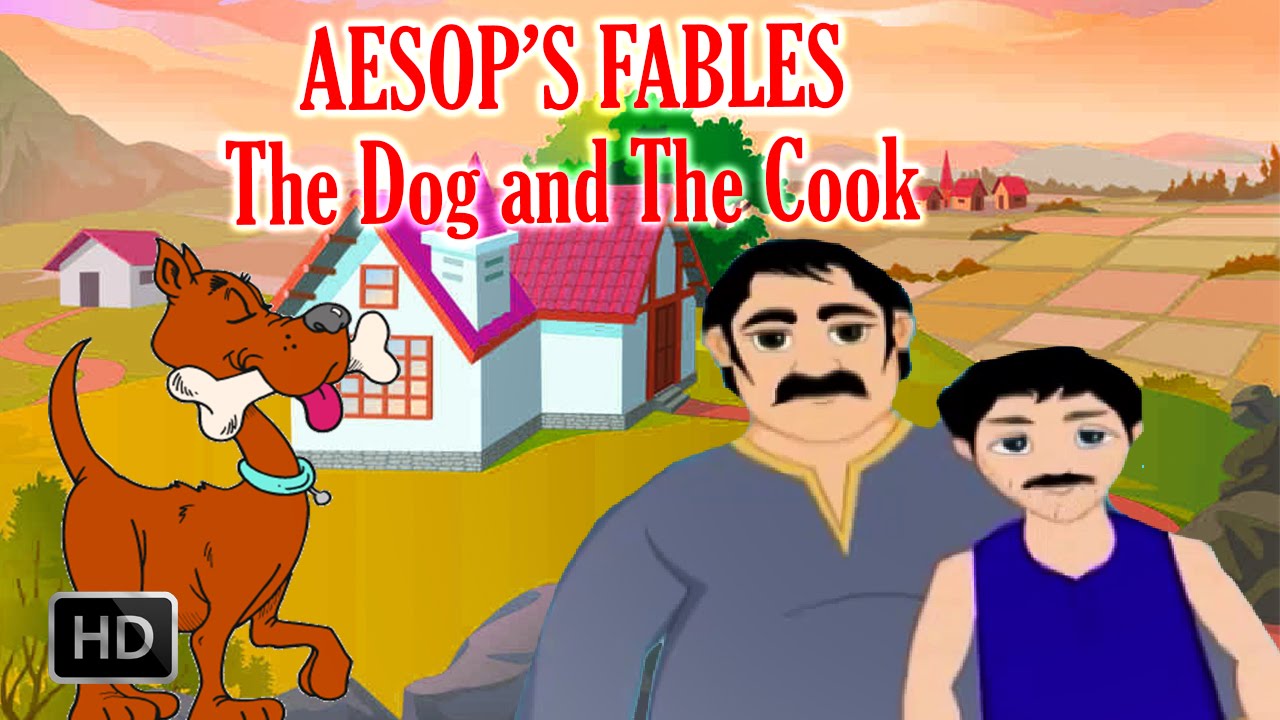 Aesop's Fables - The Dog and the Cook - Short Stories for Kids
