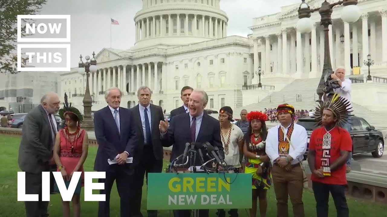 Democratic Lawmakers Hold Climate Change Press Conference in Washington D.C. | NowThis
