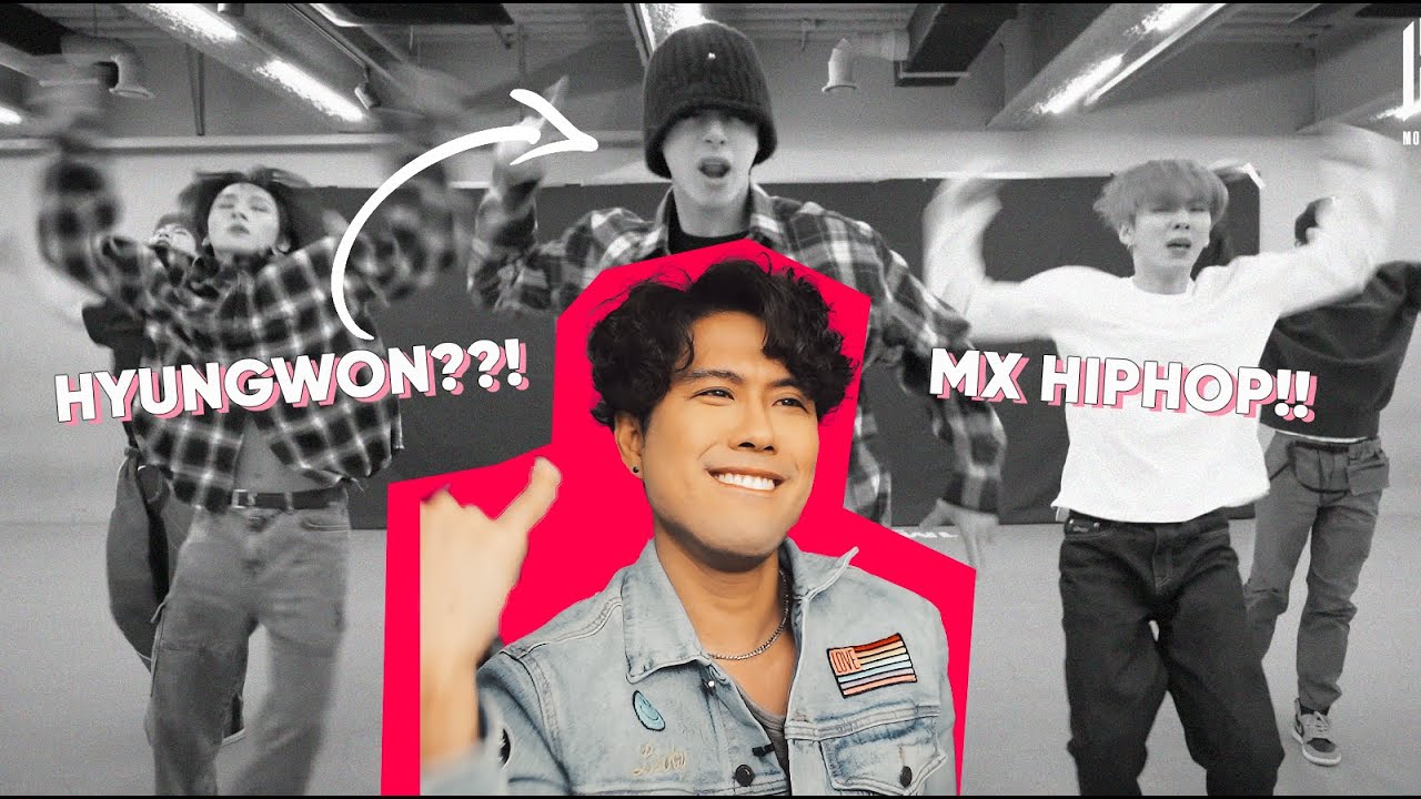 Реакция артиста на танцевальную репетицию MONSTA X «Rush Hour» | Jeff Avenue