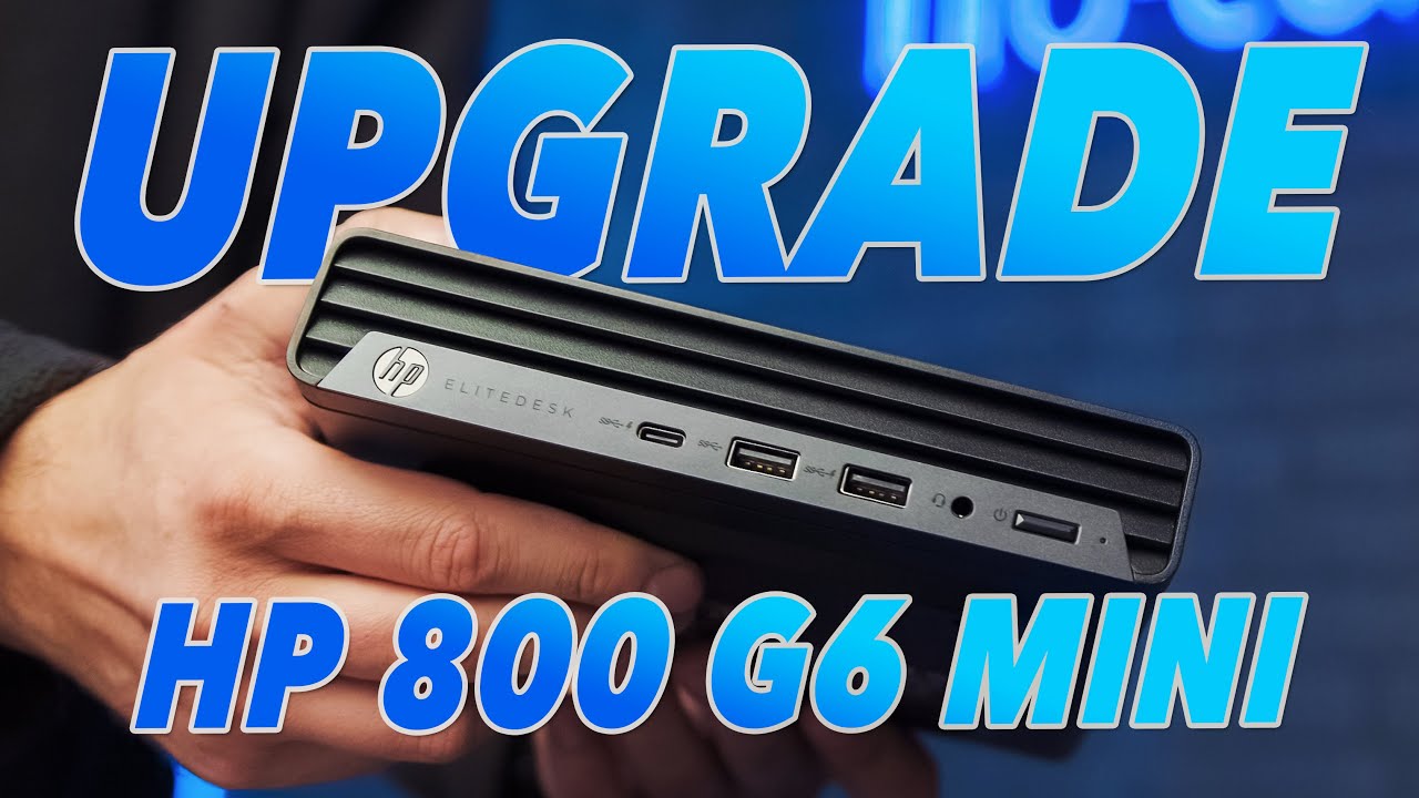 Hp Elitedesk 800 G6 Mini Pc reacondicionado Upgrade Ssd Ram Teardown Guide ✅