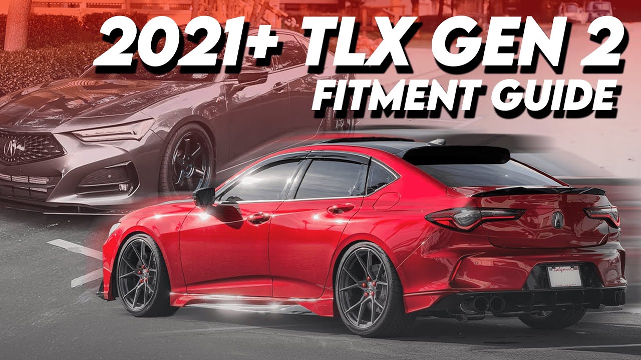 WHAT WHEELS REALLY FIT YOUR 2021-2026 ACURA TLX | 2ND GEN TLX FITMENT GUIDE
