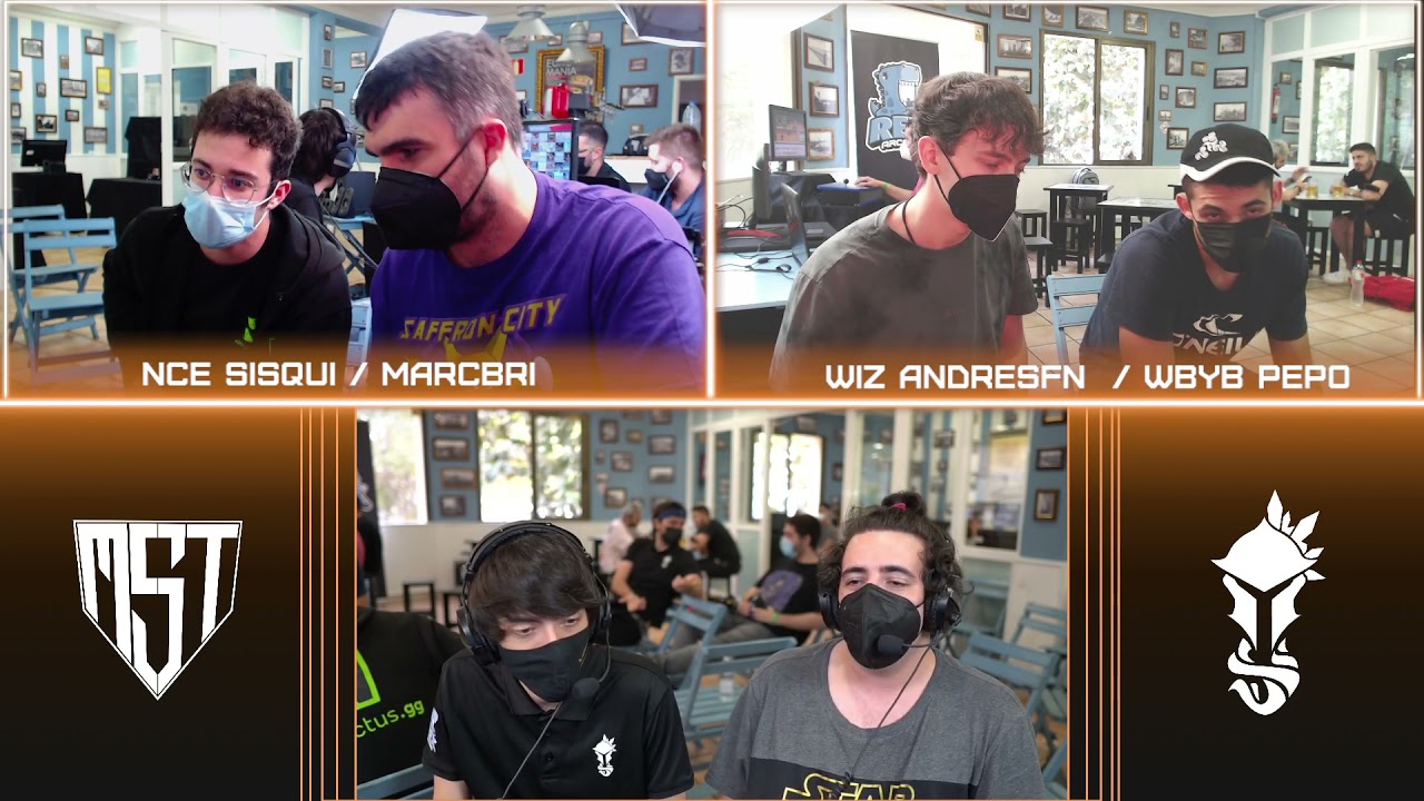 NCE Sisqui / Marc VS WIZ AndresFN / WBYB Pepo | WINNERS FINALS - MST4 Teams
