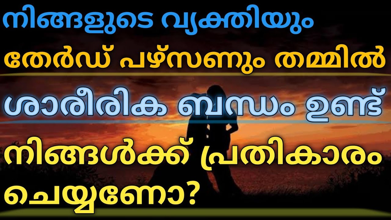 അവർക്ക് തേർഡ് പേഴ്സൺ ആയി ശാരീരിക ബന്ധം ഉണ്ട് 💯അവർ നിങ്ങളെ ചതിച്ചു | #tarot