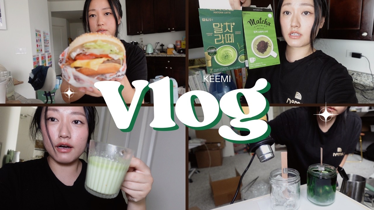(minivlog) Candle Making + Burger King ft. Story time