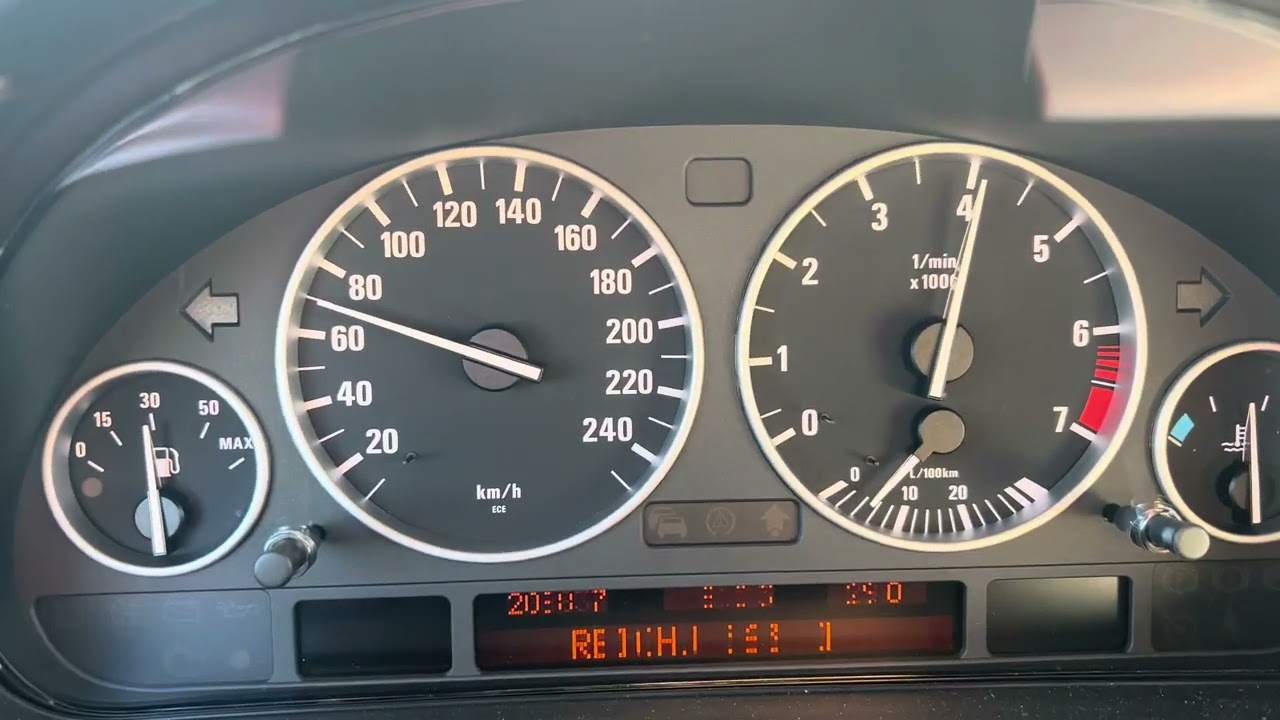 E39 2002 / Motor dreht beim Beschleunigen hoch