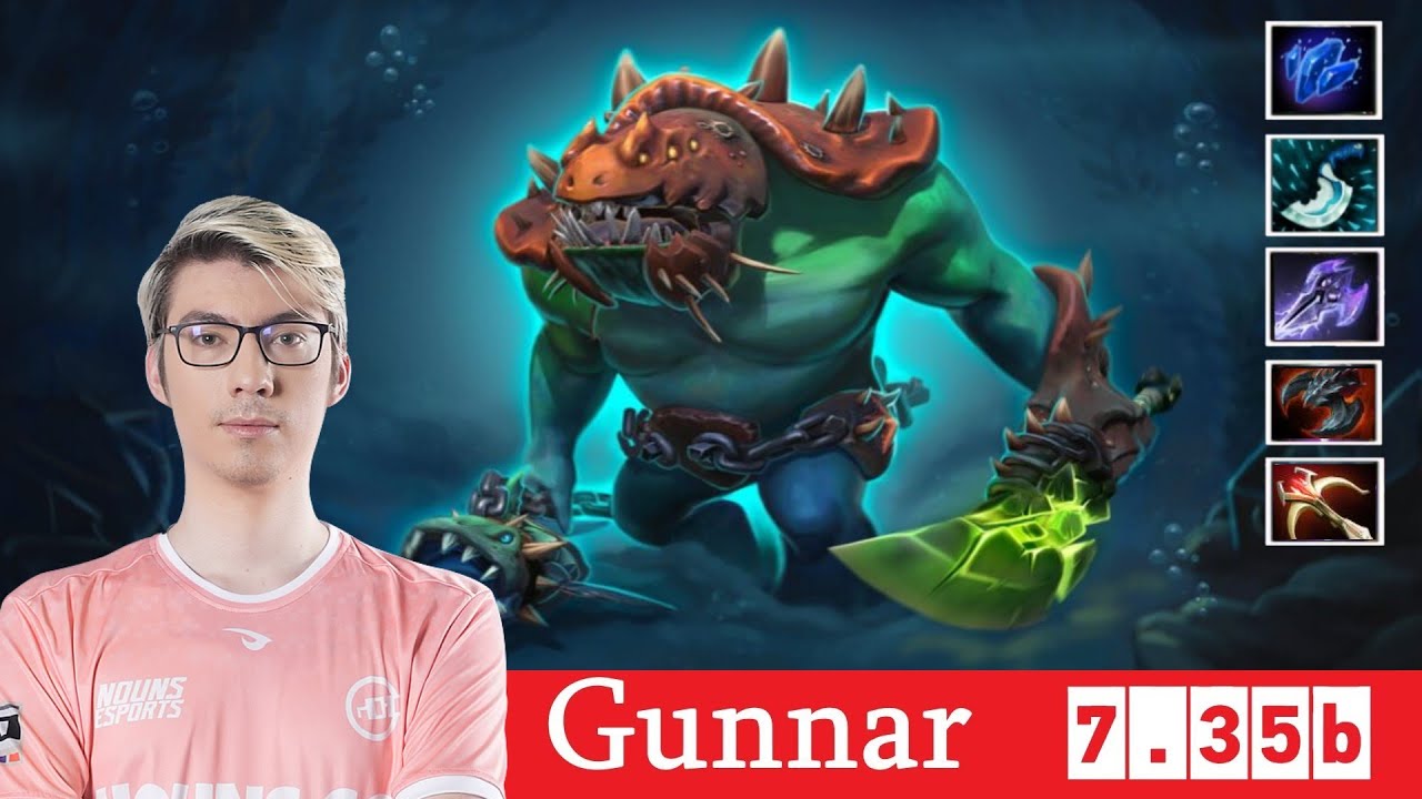 [DOTA 2] Gunnar the TIDEHUNTER [OFFLANE] [7.35b] [2]
