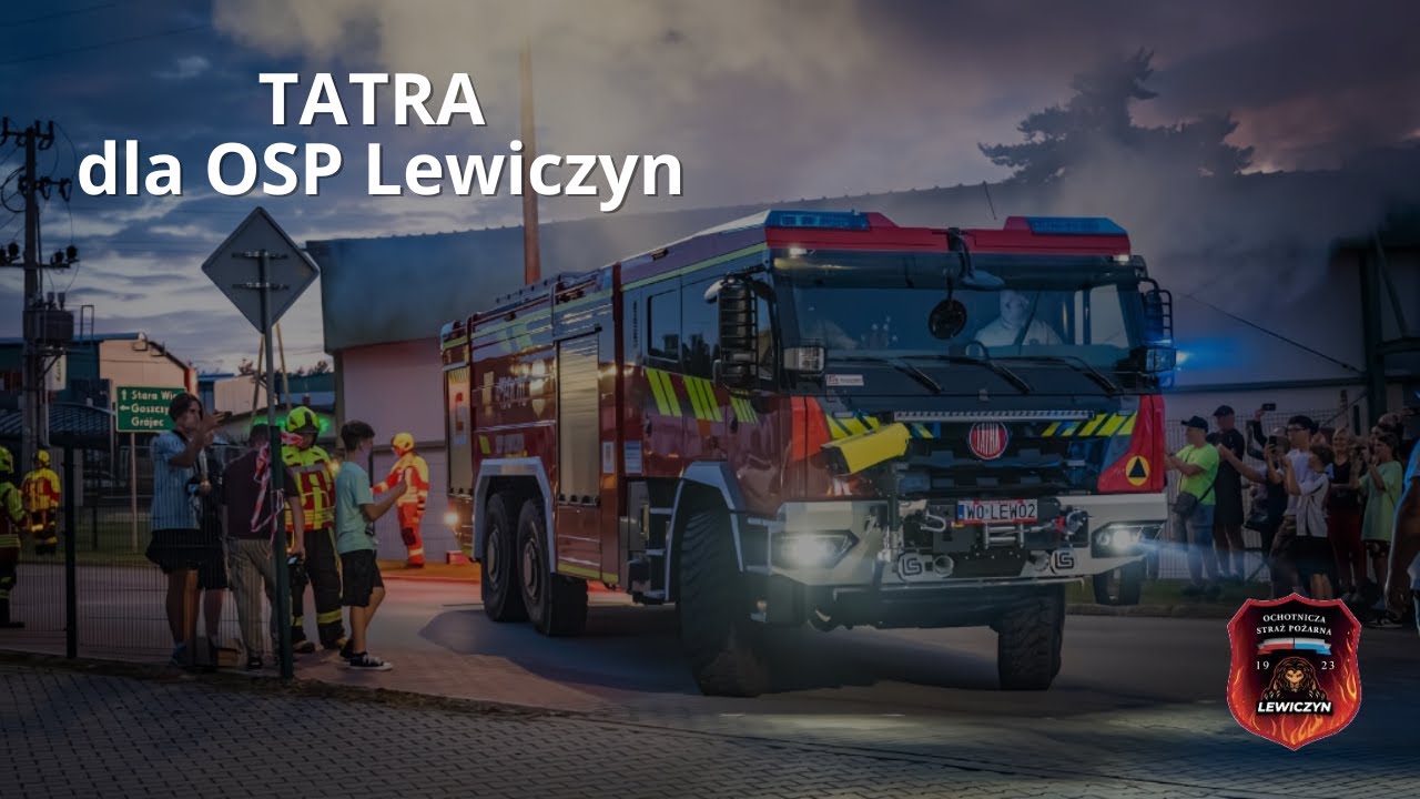 Единственная татра в Польше для OSP Lewiczyn