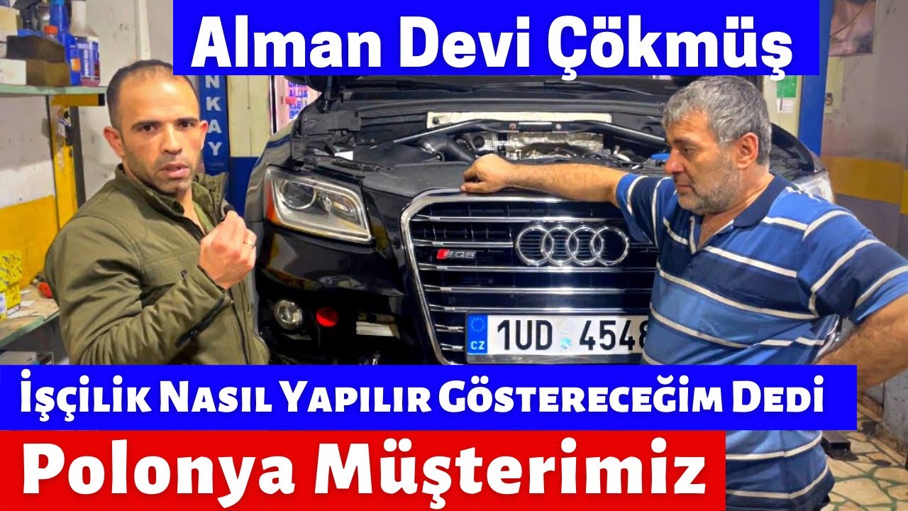 AUDİ SQ5 Bizden Önce Tamir Görmüş ( Niye Geldi )