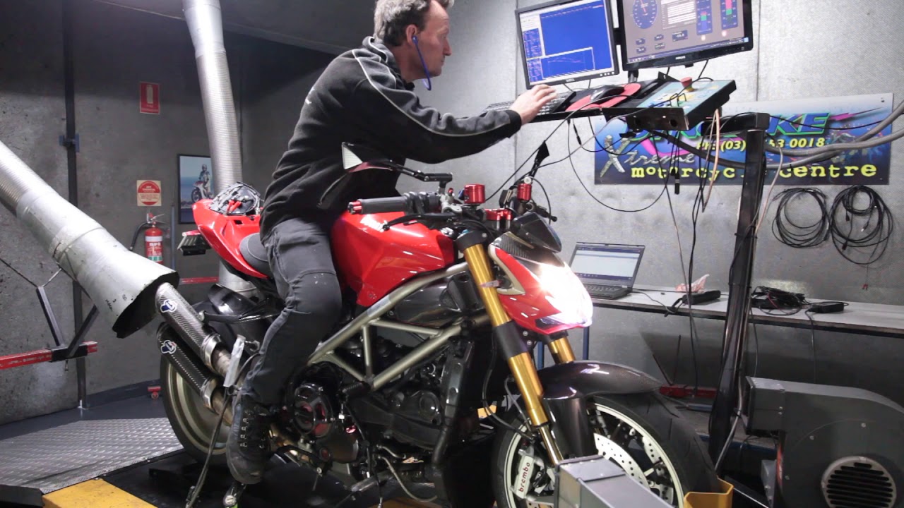 Ducati Streetfighter 1098 dyno tune