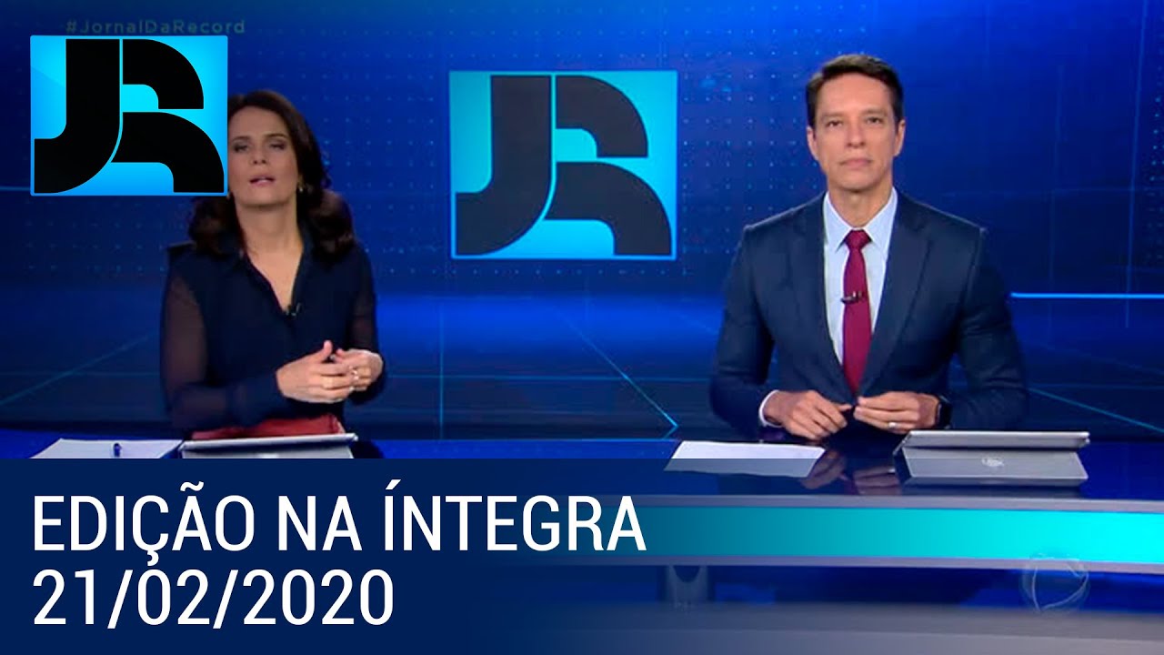 Obejrzyj całą transmisję Jornal da Record | 21.02.2020