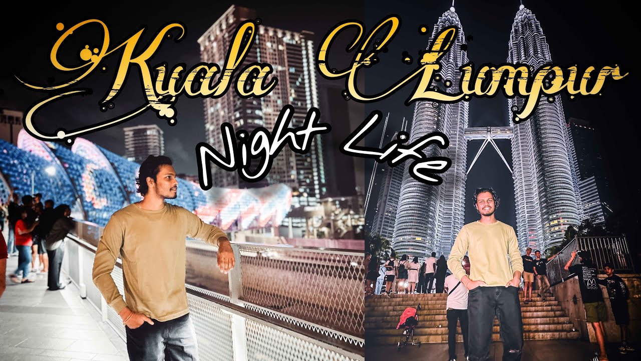 kuala lumpur night life || pintasan saloma night view || Ramily burger || Malaysia night life
