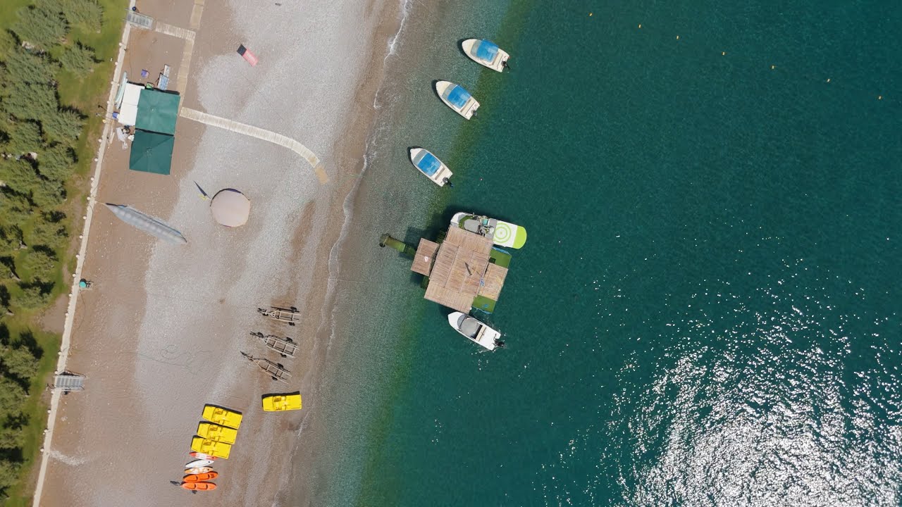 Kolymbia Rhodes | Watersports, Drone Stunts & Hotels by Kolymbia Rock in 4K