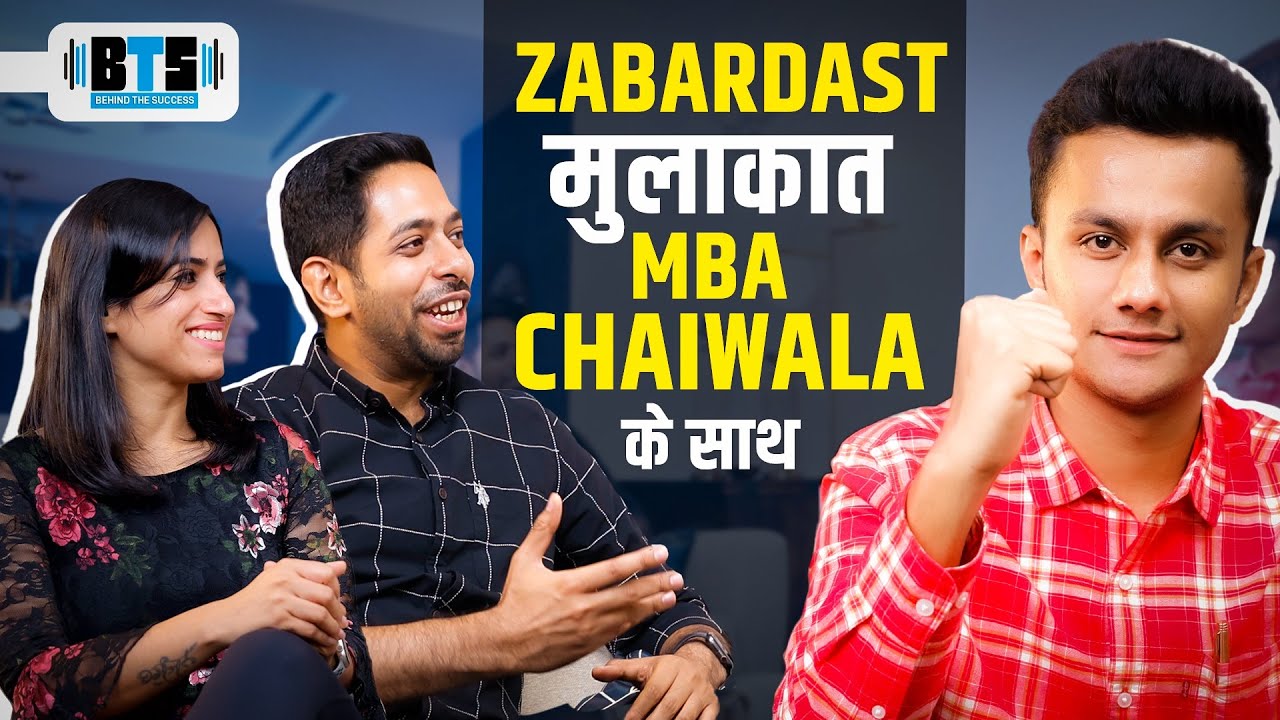 Problems in Life & Secrets of Success | MBA Chaiwala - Prafull Billore | BTS with Himeesh and Gunjan