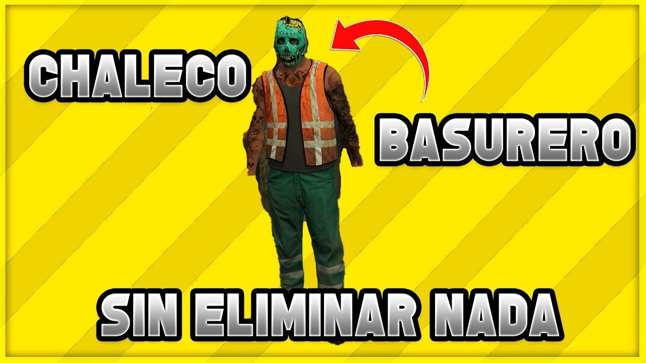 SACAR CHALECO NARANJA DE BASURERO MUY RAPIDO Y FACIL PARA PSN Y XBOX SIN ELIMINAR NADA