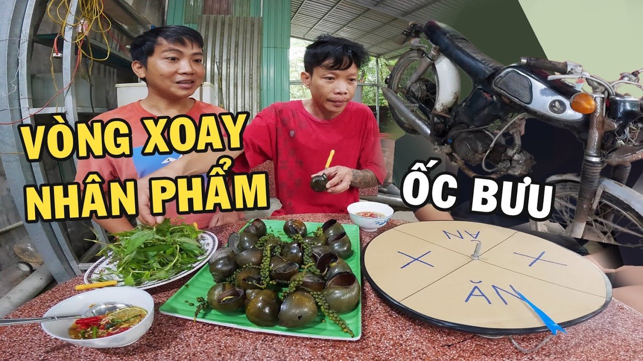 Vòng Xoay Nhân Phẩm cùng ỐC BƯU Hấp Tiêu Xanh và chiếc Honda 67 Huyền Thoại