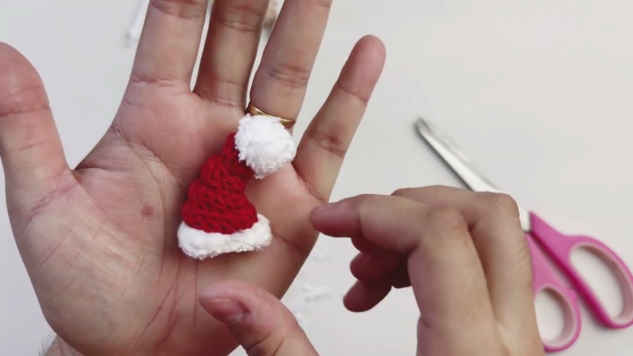 Ursinho Natal em Tricotin