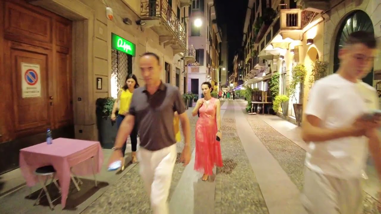 You Won’t Believe Milan Nightlife 🇮🇹🔥 | Beautiful Italian Girls & Hidden Party Streets | 4K Walk