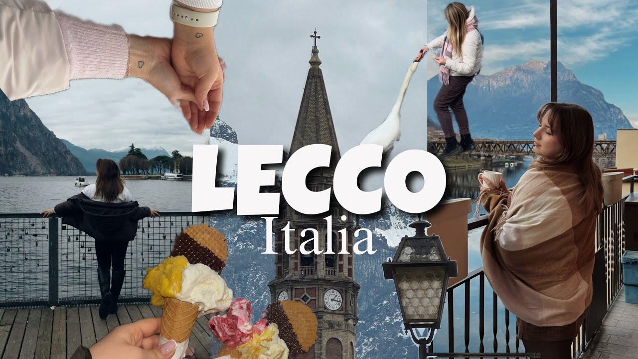 ВЛОГ Lecco, Италия 🇮🇹 | Как добраться из аэропорта, первое знакомство с озером Комо и путь в Милан 🧳