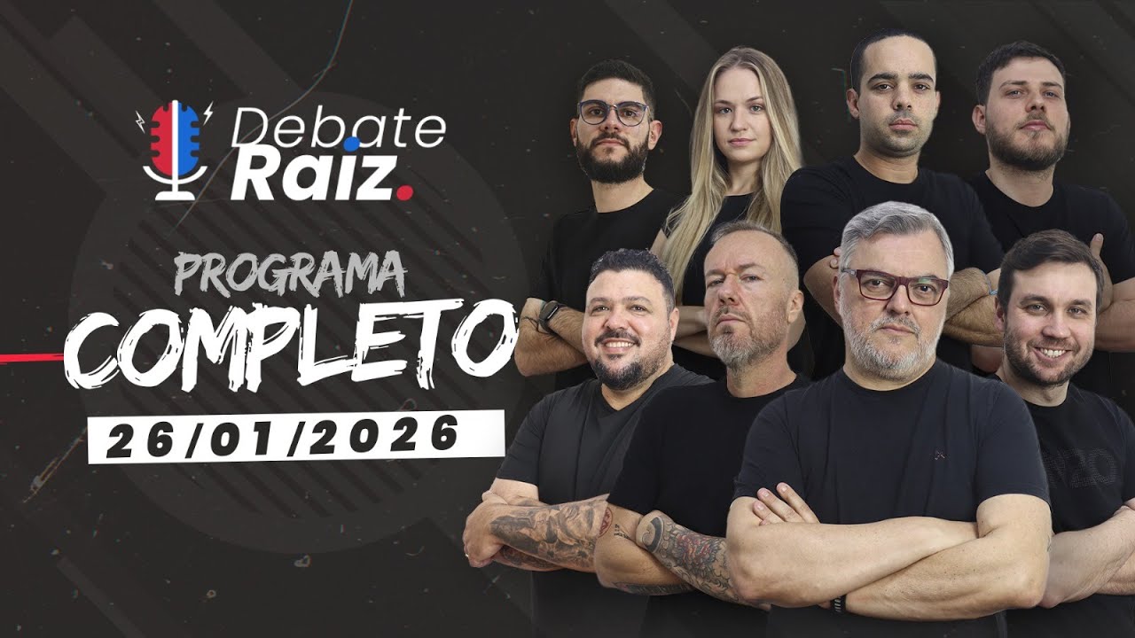 ATROPELO VERMELHO NO GRE-NAL | DEBATE RAIZ | 26/01/26 #598