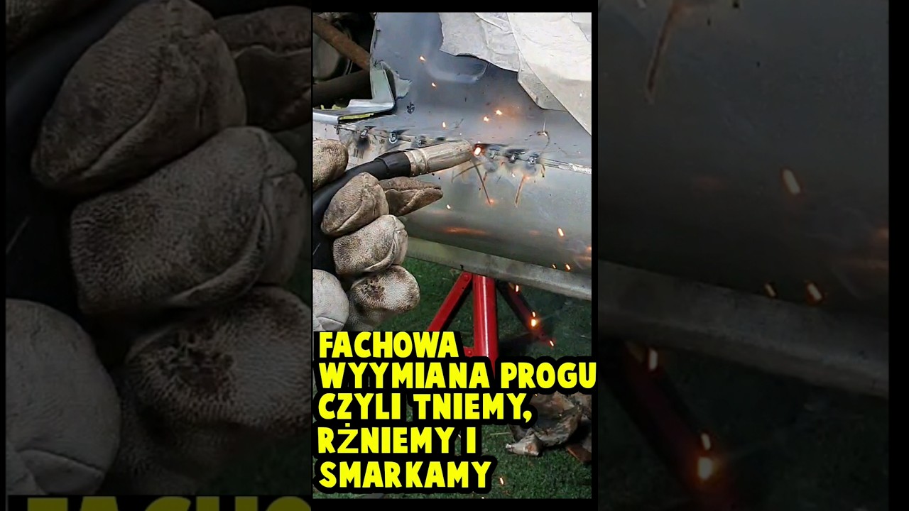Fachowa wymiana progu VW Golf IV po majstrowemu. #automobile #golf