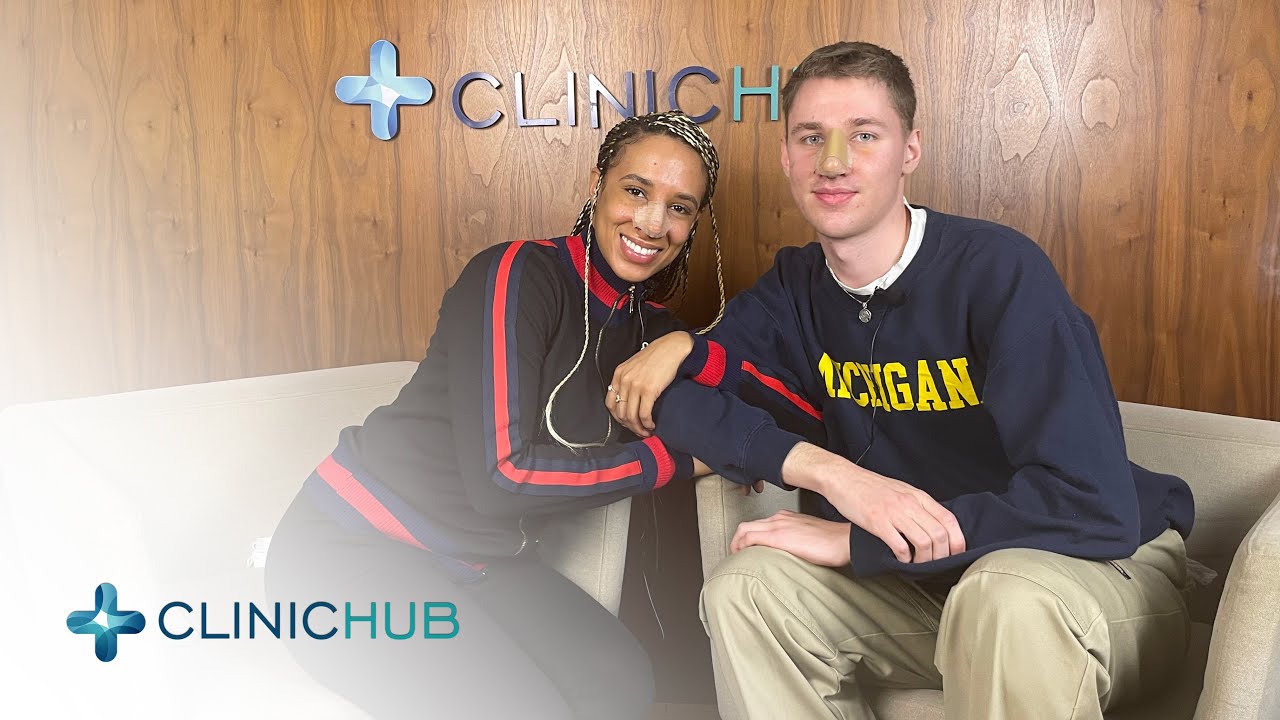 Clinichub | Ask the Patient | Melissa and Edward Rhinoplasty Review