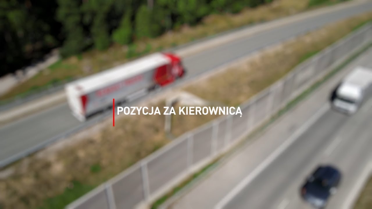 Jak ustawić prawidłową pozycję za kierownicą w pojazdach Renault Trucks?