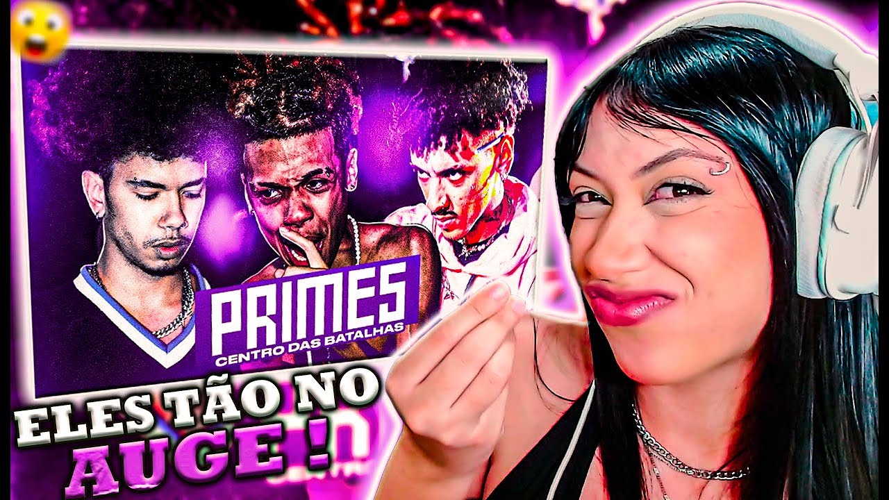 SURTEI NESSE VÍDEO🤪O PRIME dos MCS DE BATALHA! ☠️(CENTRO DAS BATALHAS ) REACT