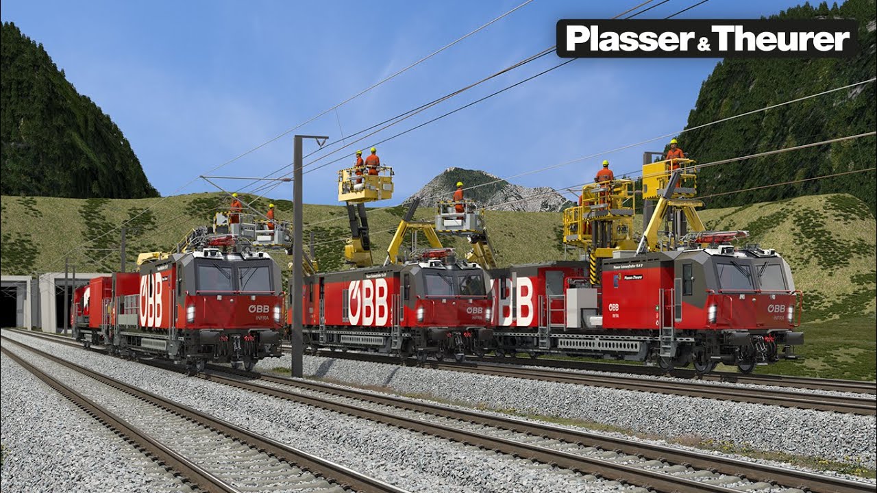 Neue grüne Instandhaltungsflotte für die ÖBB