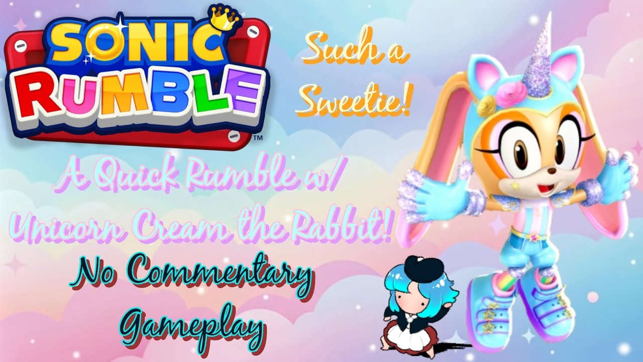 [No Commentary] A Quick Rumble w/ Unicorn Cream the Rabbit!
