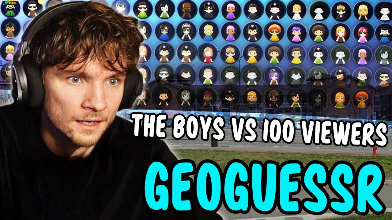 Teo and friends take on viewers in Geoguessr