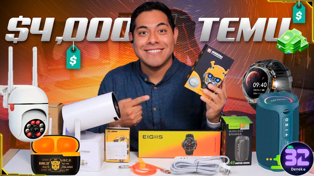 Pedí $4000 Tecnología en TEMU | ¿Valen la Pena o Estafa?