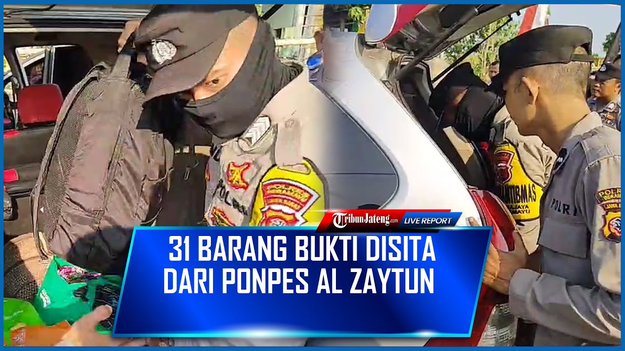 🔴 31 Barang Bukti Disita dari Ponpes Al Zaytun, Masjid & Kediaman Panji Gumilang