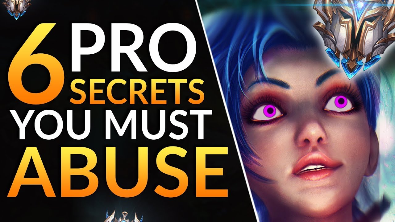 6 SECRETS I WISH I KNEW Before I Hit CHALLENGER - Pro Tips to Rank Up | League of Legends Guide