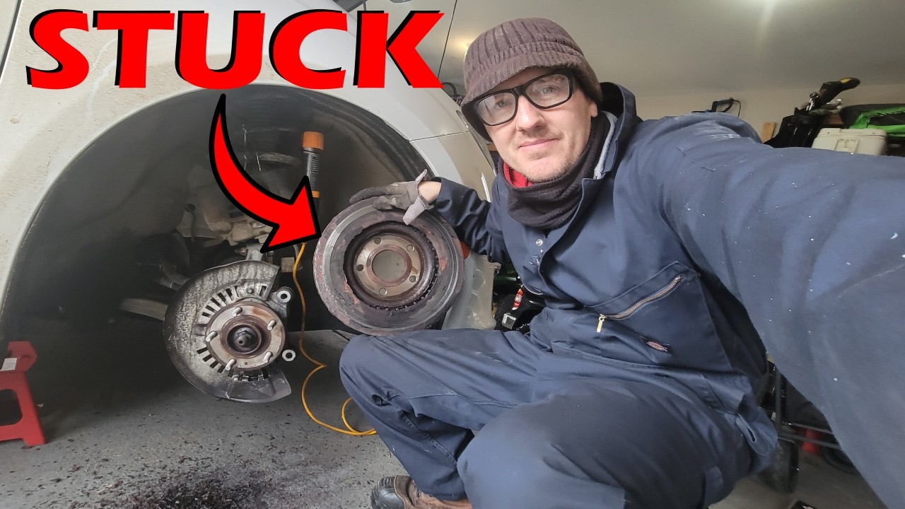 How To Remove Stuck Brake Rotor