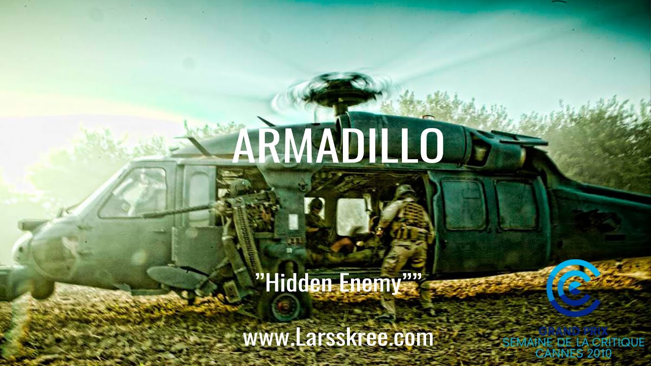 Armadillo - Soldiers looking out from tower at forward operating base