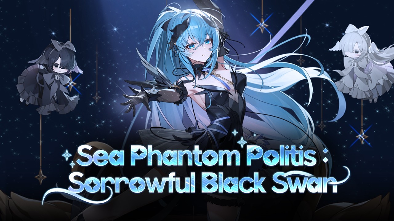 Sea Phantom Politis: Sorrowful Black Swan | New Skin