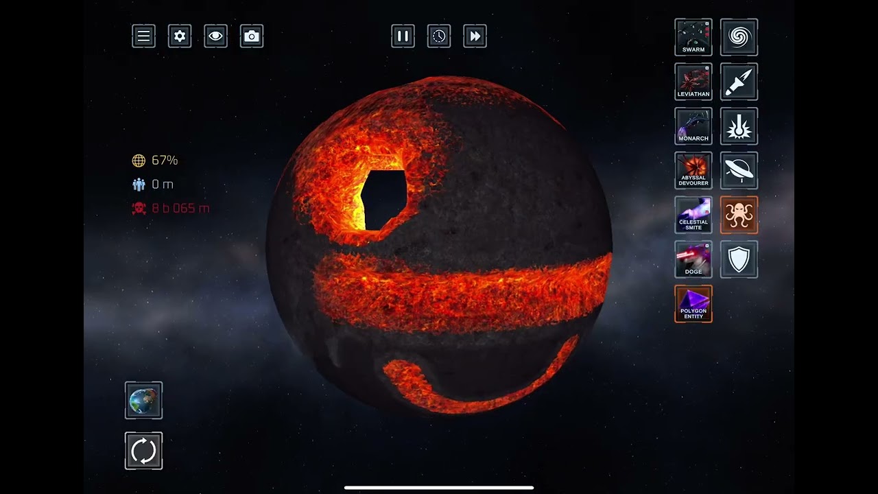 destroying 2 planets!
