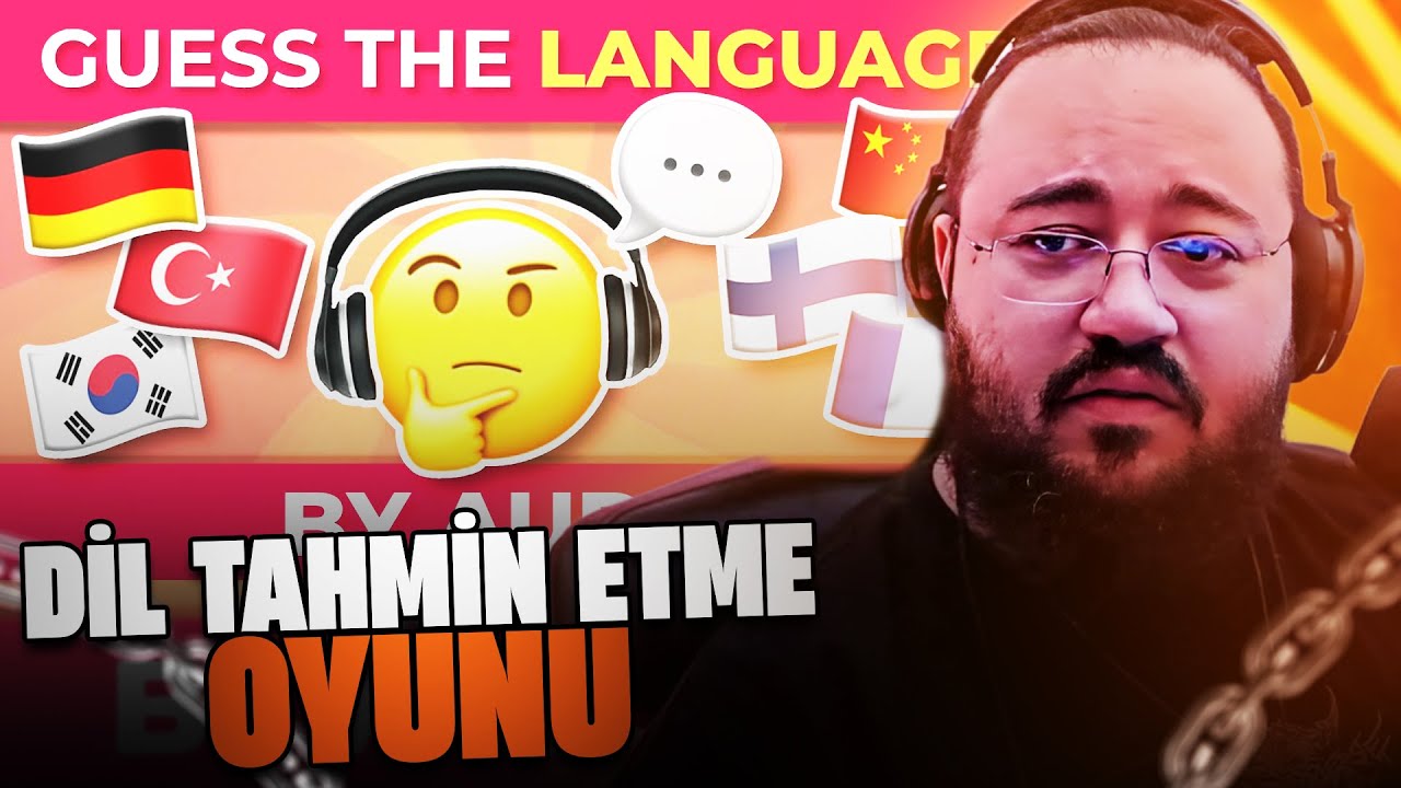 Джахрейн играет в игру «Угадай язык»