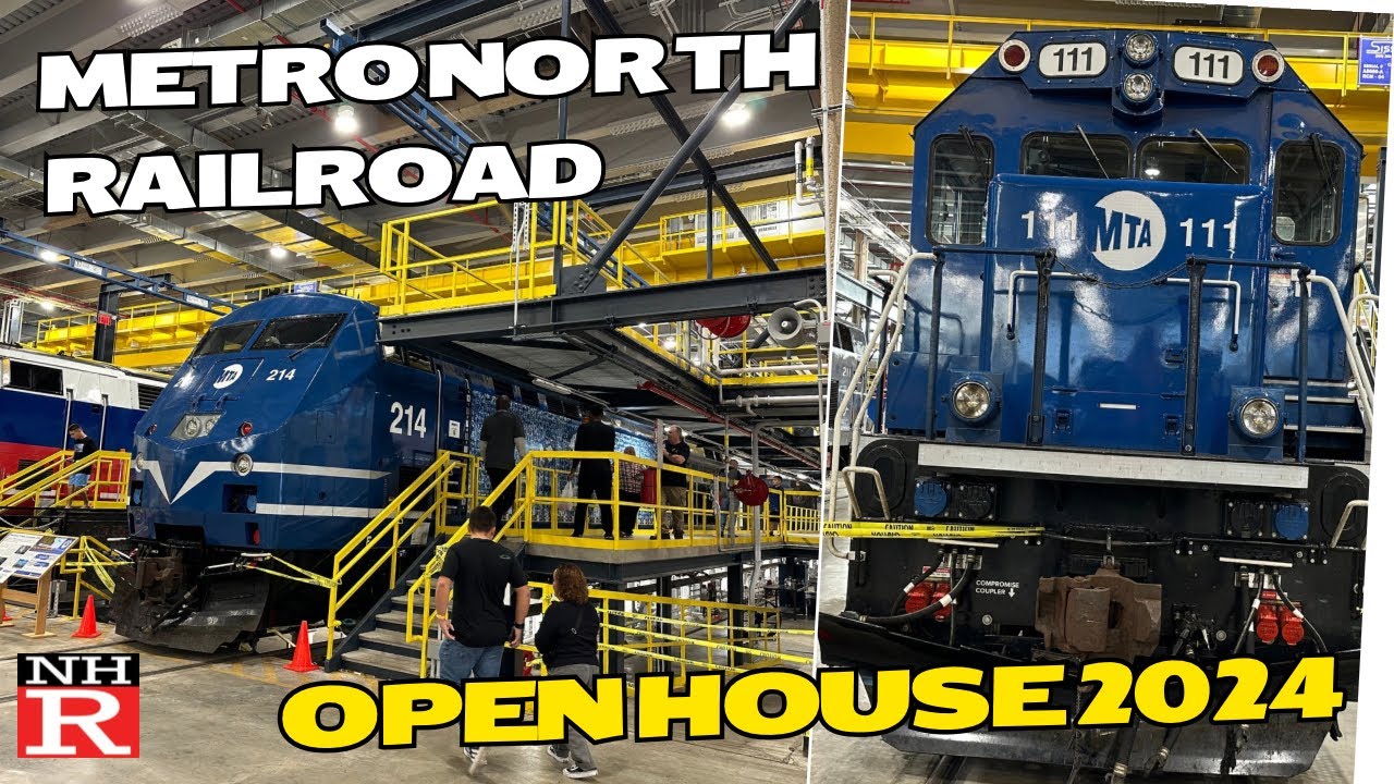 MTA Metro North Railroad Croton-Harmon Shop Open House 2024