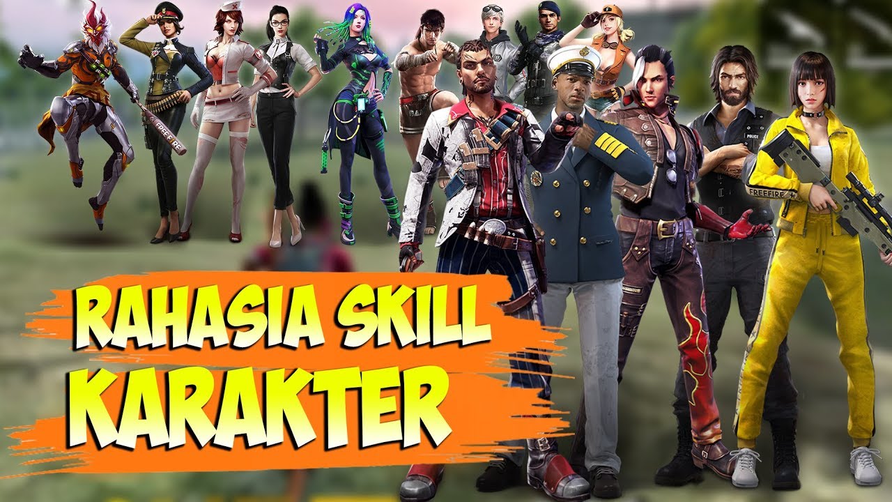 RAHASIA SKILL SEMUA KARAKTER YANG HARUS KALIAN KETAHUI - Free Fire Indonesia