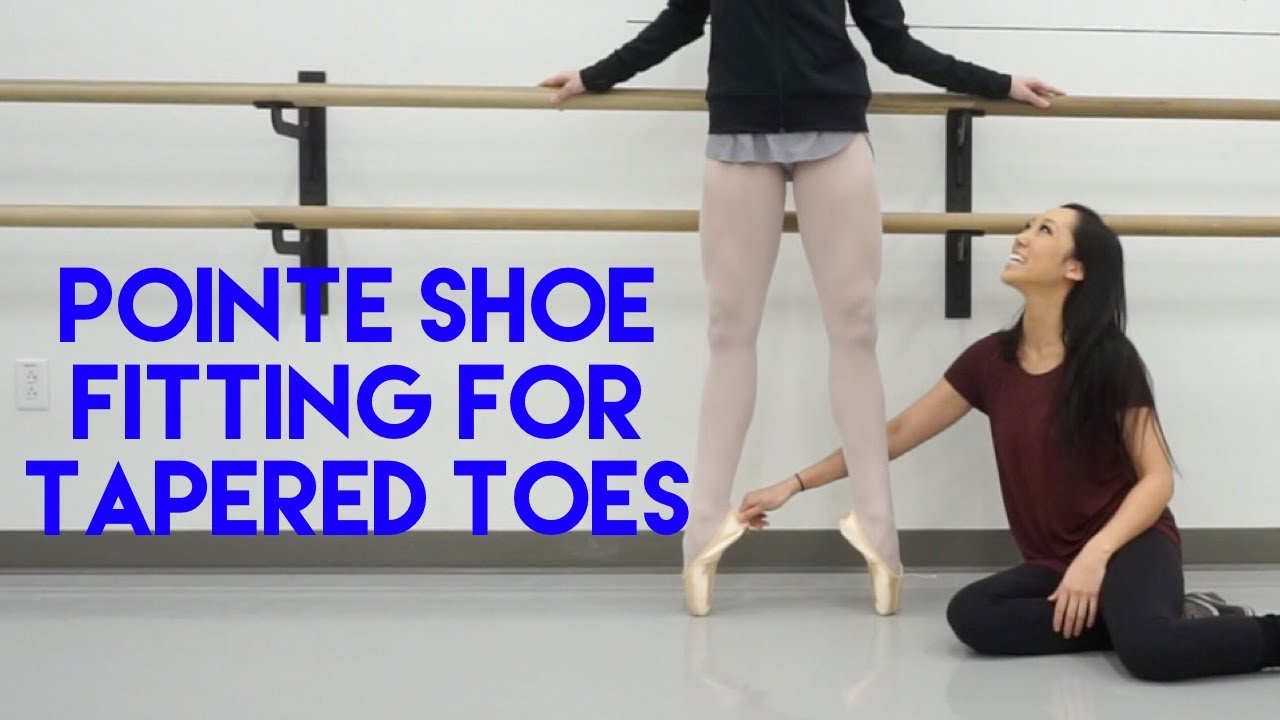 Pointe Shoe Fitting for Tapered Toes (Ballet West Academy)