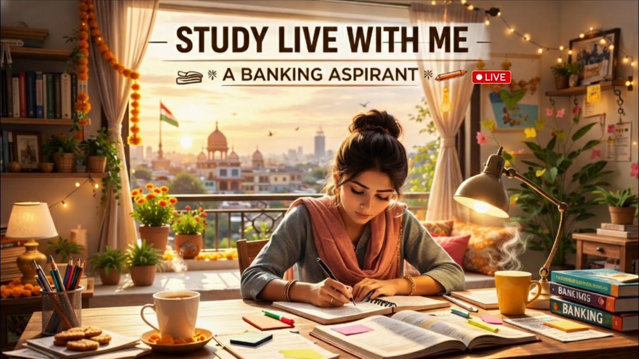Focused Banking Preparation | 📖#sbi #thesewalls #study #motivation #study #hitthewall