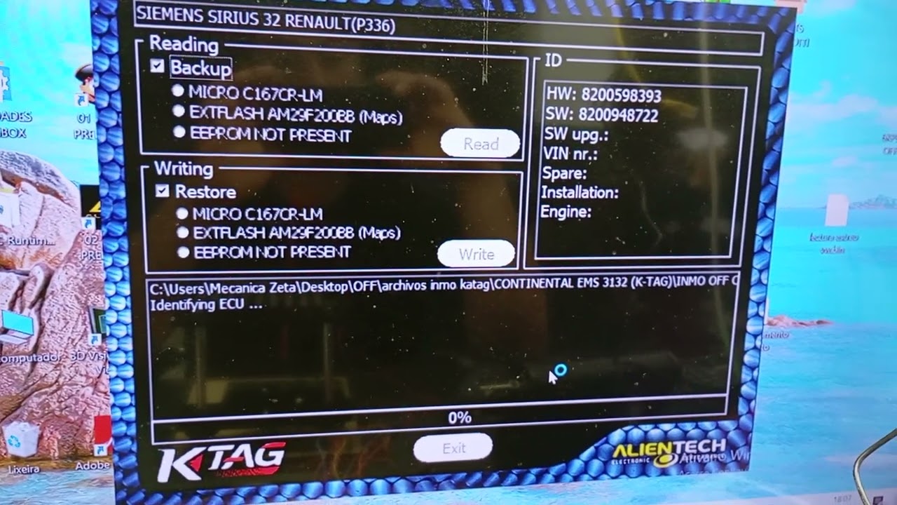Inmo off ecu continental ems 3132