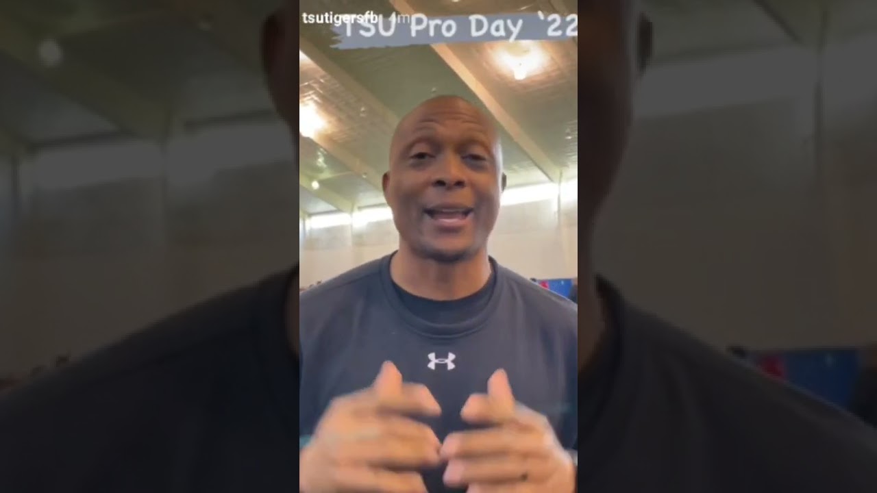 Coach George & TSU football hosting PRO DAY today 🏈🔥🔥