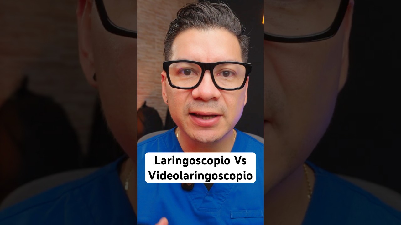 &iquest;Laringoscopio o Videolarinfoscopio?