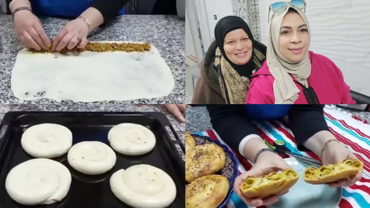 محينشات بعجين المسمن بلا توراق بواحد الخلطة عجيبة رائع جدا جدا 👍🇲🇦😊