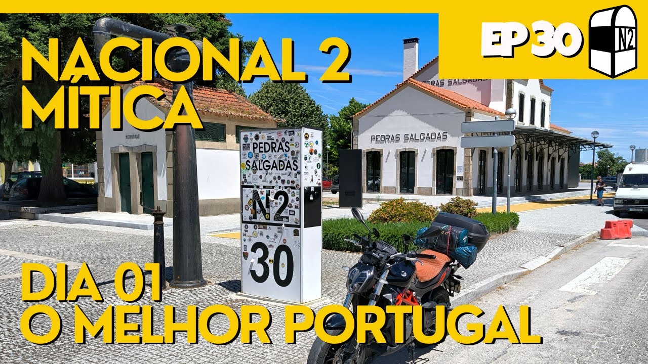 Estrada Nacional 2 de Moto 🏍️ O melhor de Portugal, Dia 01