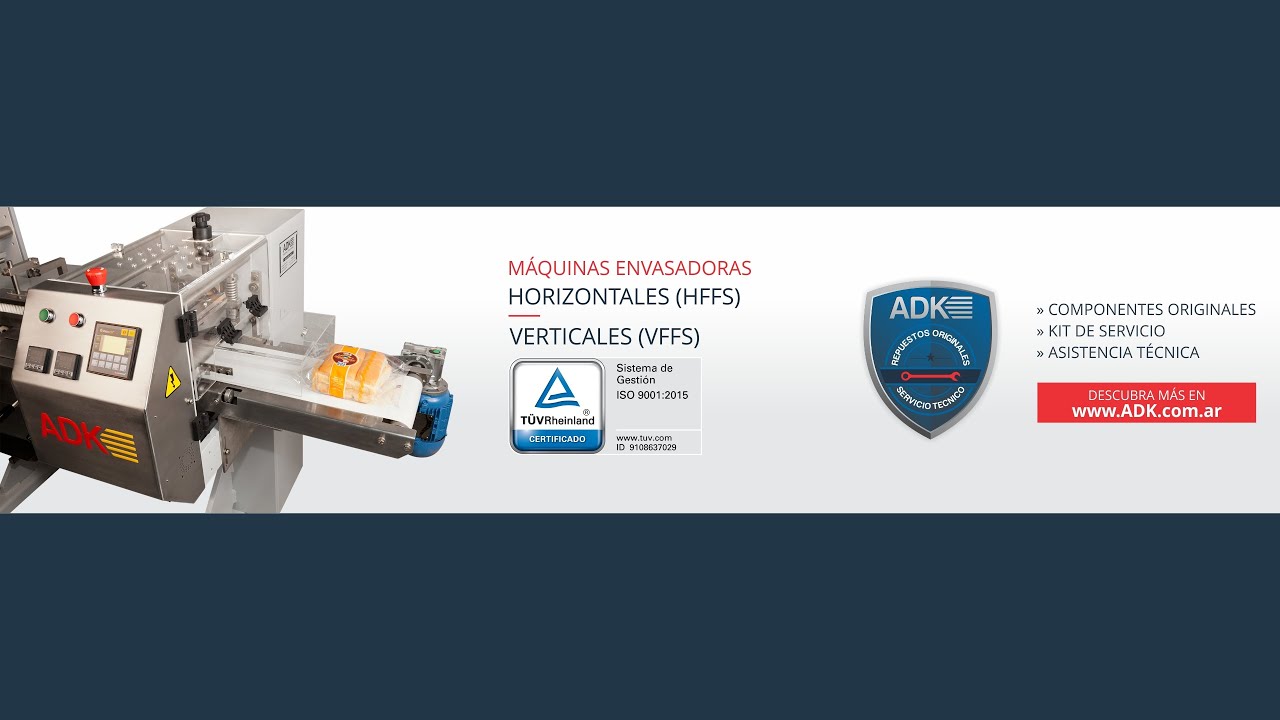 ADK Horizontal (HFFS) modelo H402i (Bobina Inferior) - Sueros