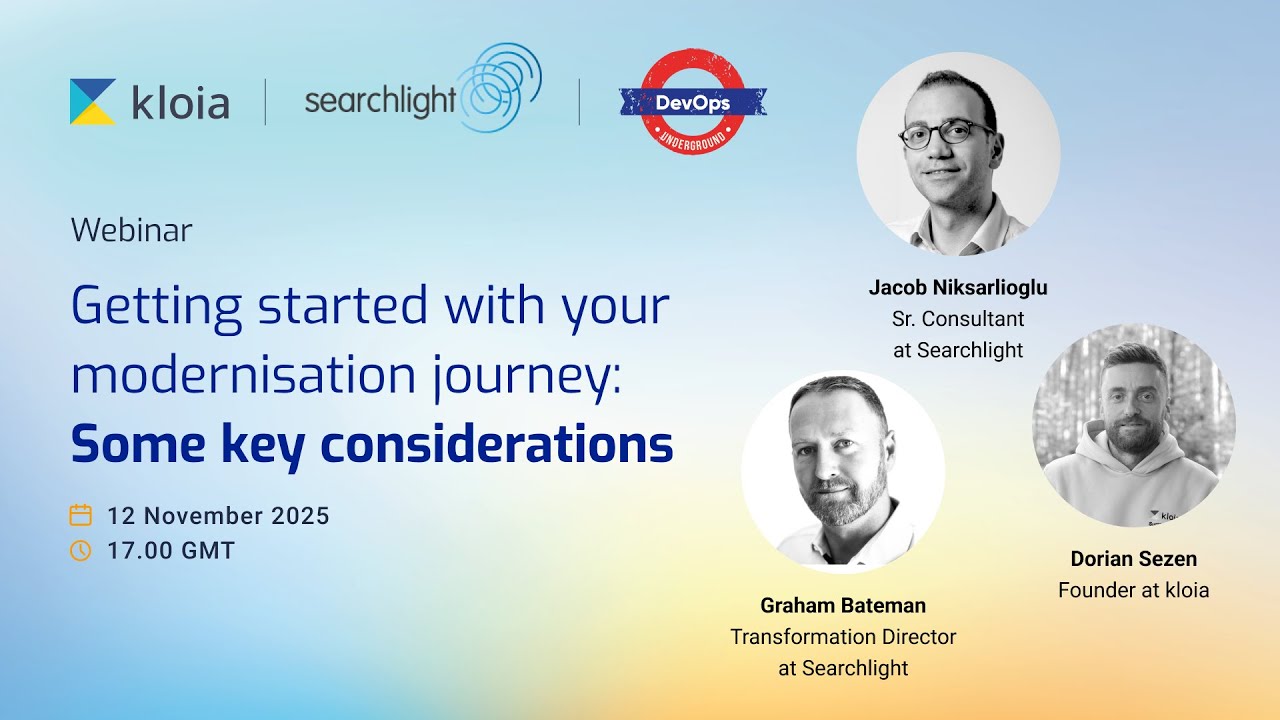 Getting Started with your modernisation journey: Some key considerations